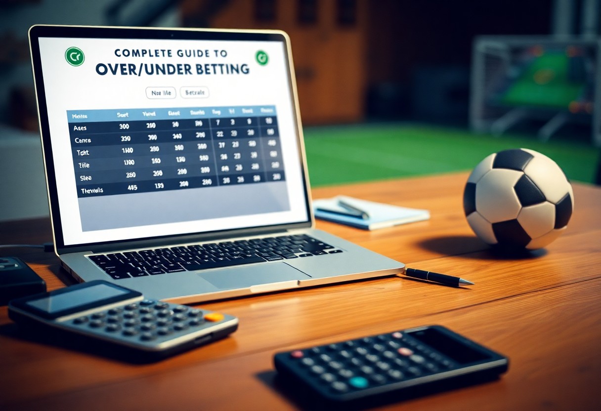 Guia Completo Para Iniciantes Em Apostas Over/Under